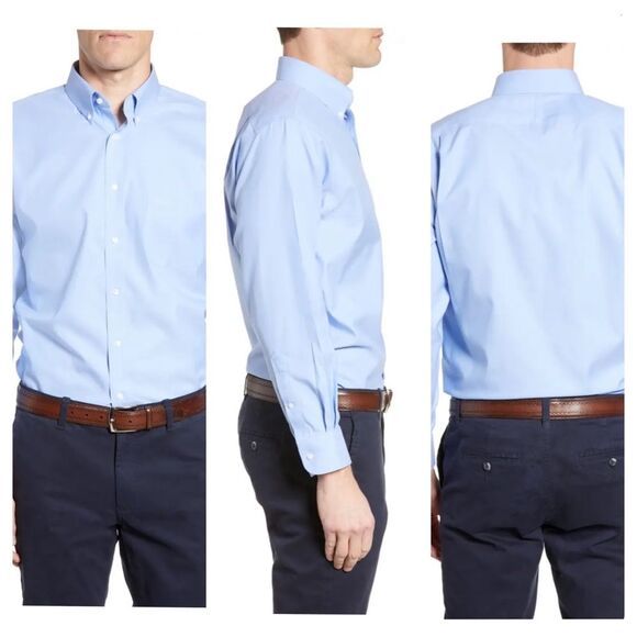 Nordstrom Other - Nordstrom Traditional Fit Pinpoint Dress Shirt